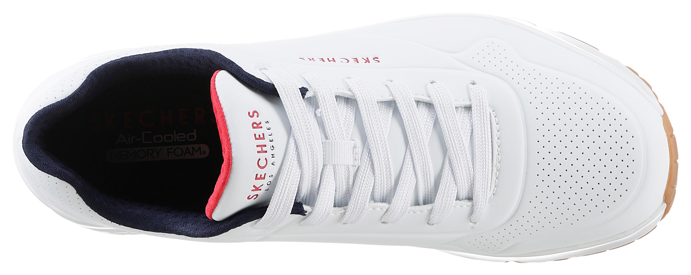 Skechers Sneaker »Uno - Stand on Air«  , Freizeitschuh, Halbschuh, Schnürschuh mit extra Dämpfung