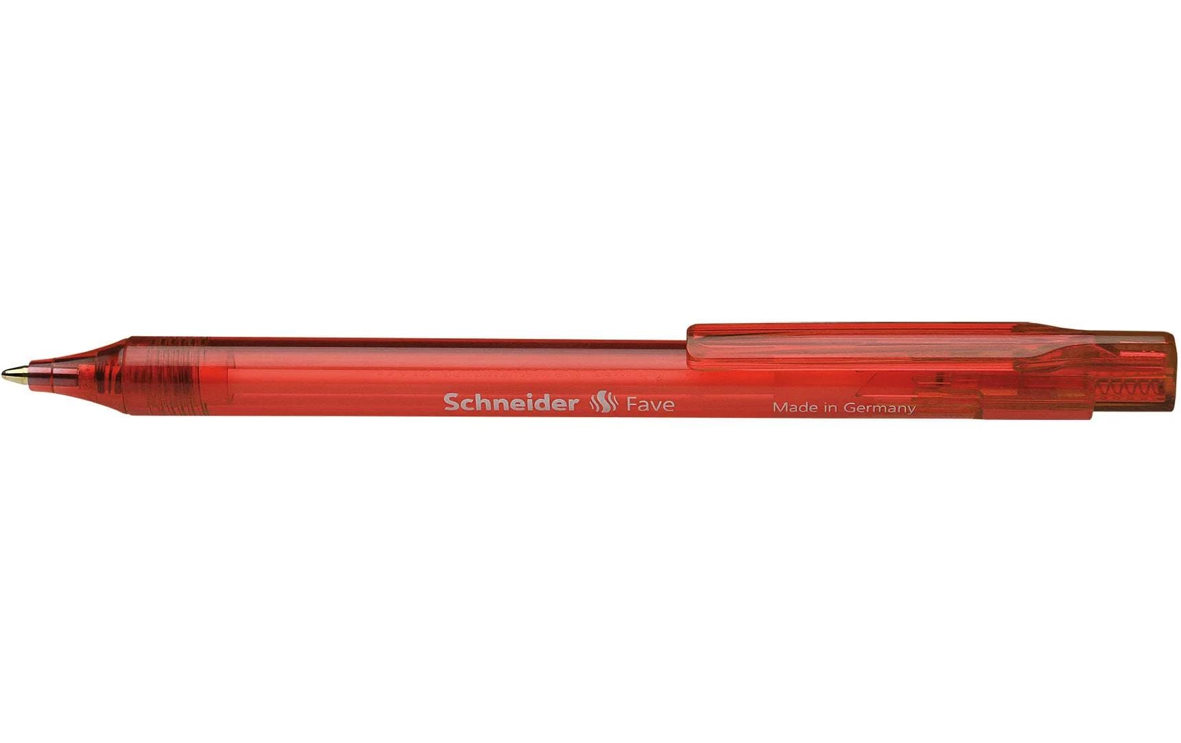 Kugelschreiber Fave 0.5 mm, 20 Stück, RotEleganter Kugelschreiber