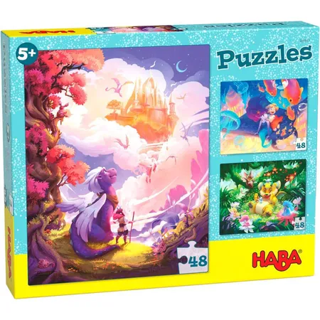 HABA 305917 Puzzle Im Fantasieland