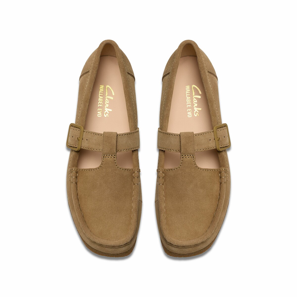 CLARKS<br>Salas de couro camurça Wallabee