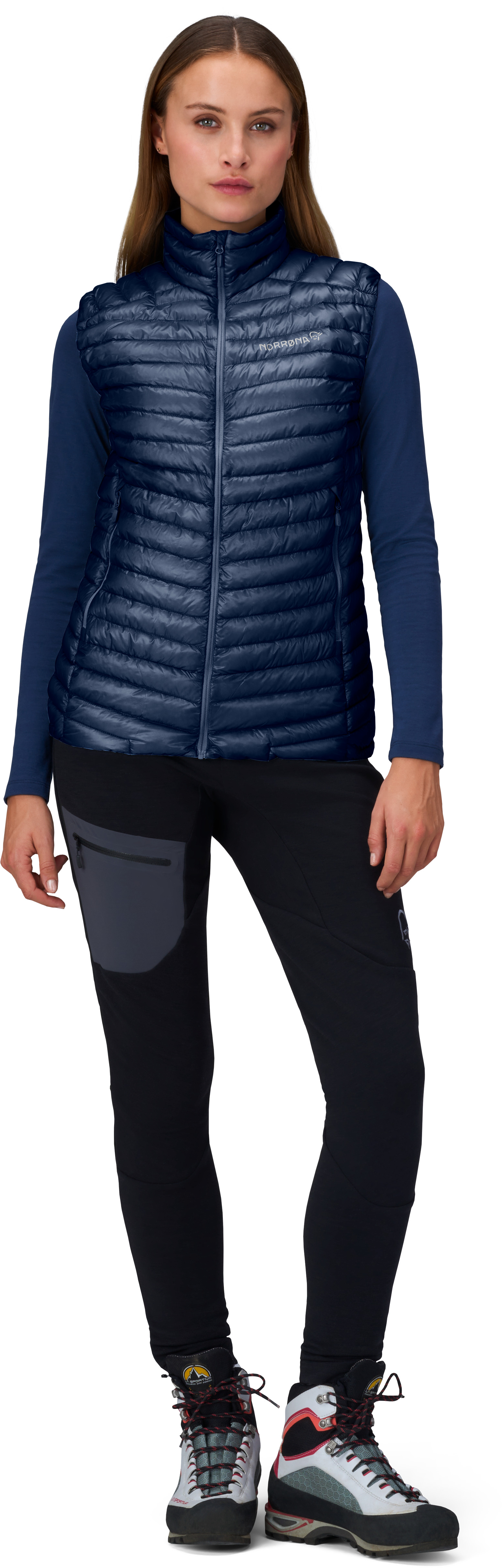trollveggen superlight down800 Vest W's