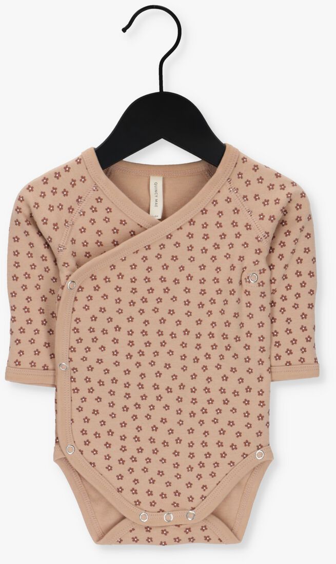 QUINCY MAE camel quincy mae  side-snap bodysuit