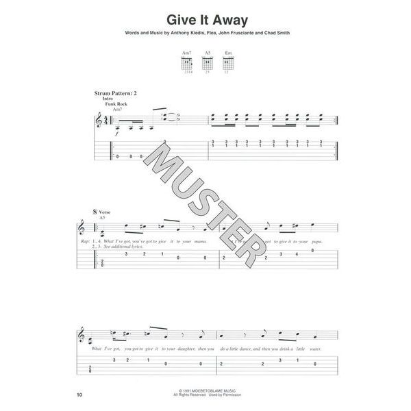 Hal Leonard Red Hot Chili Greatest Guitar