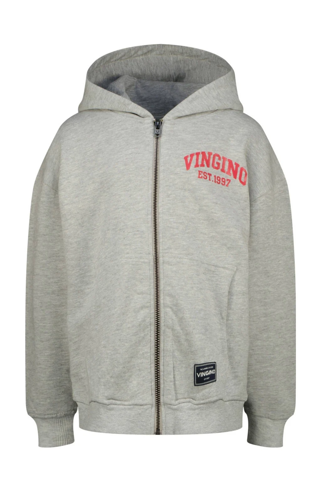 Vingino sweatvest grijs