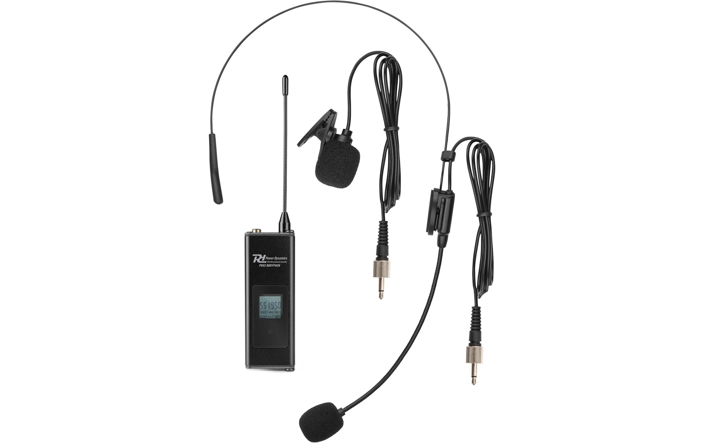 Drahtlossystem PD528B<br>Funksystem mit 8 Bodypacks