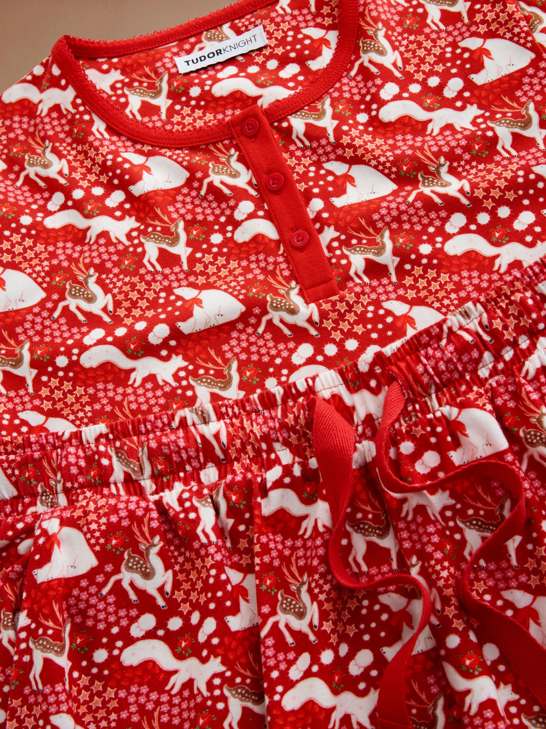 Red Magic Animal - Cath Kidston Twosie Pyjamas