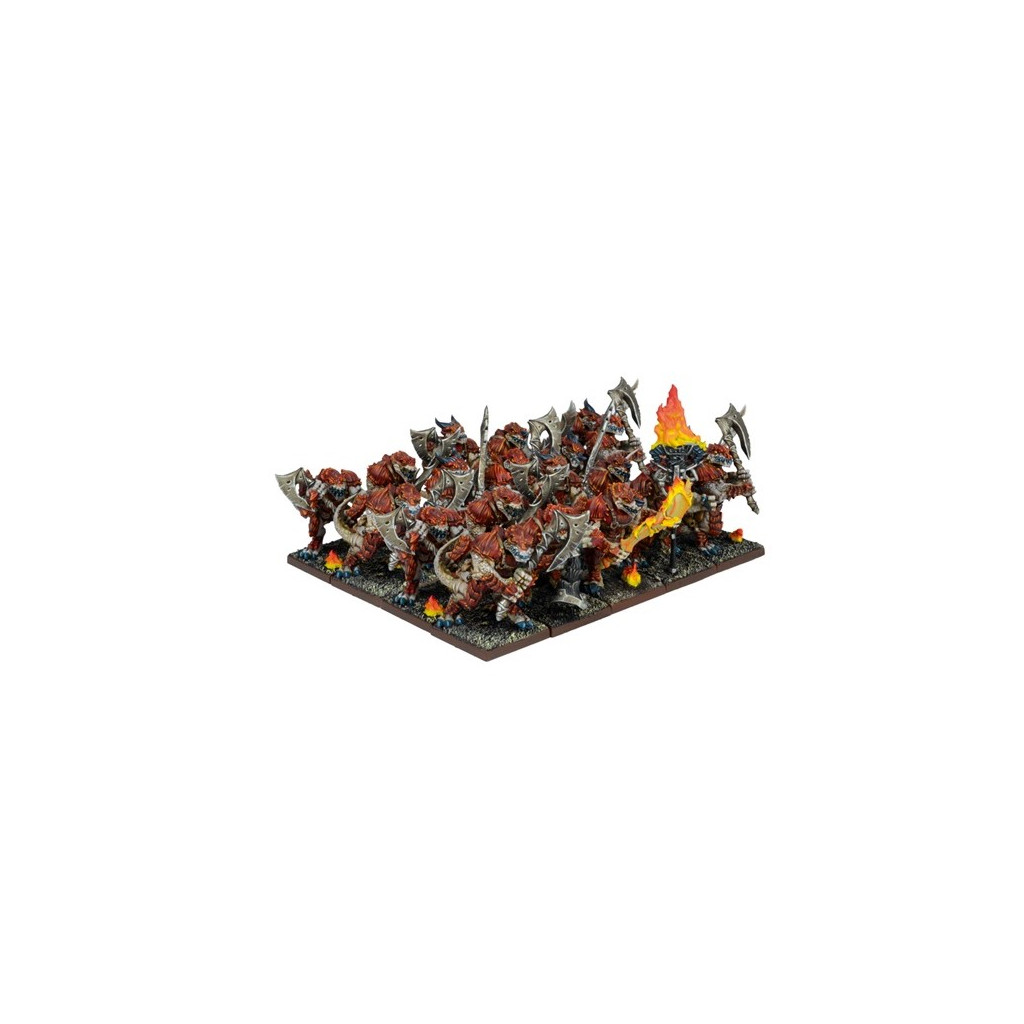 Kings of War - Méga Armée Salamandre