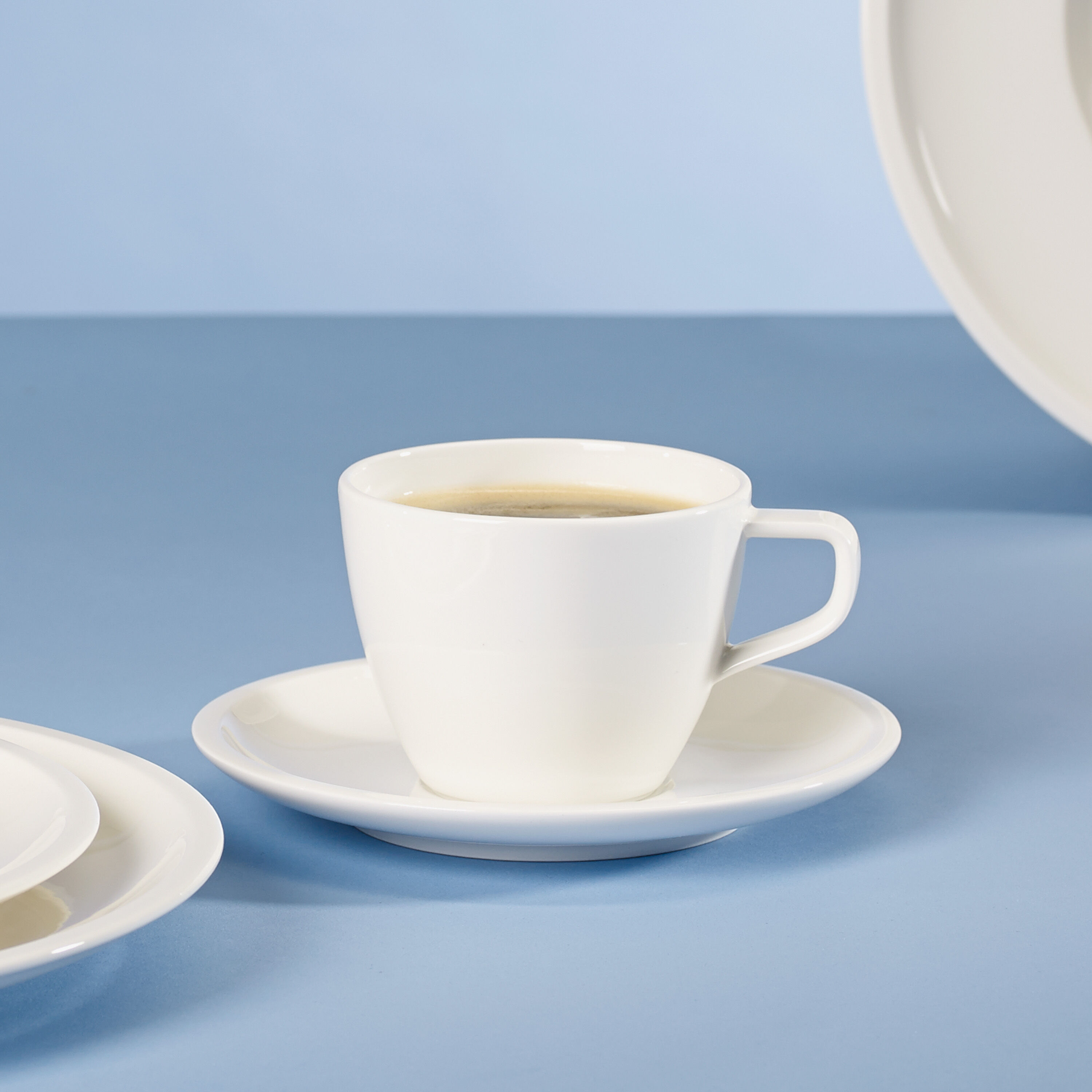 Artesano Coffee cup White, 5.8 oz, Premium Porcelain
