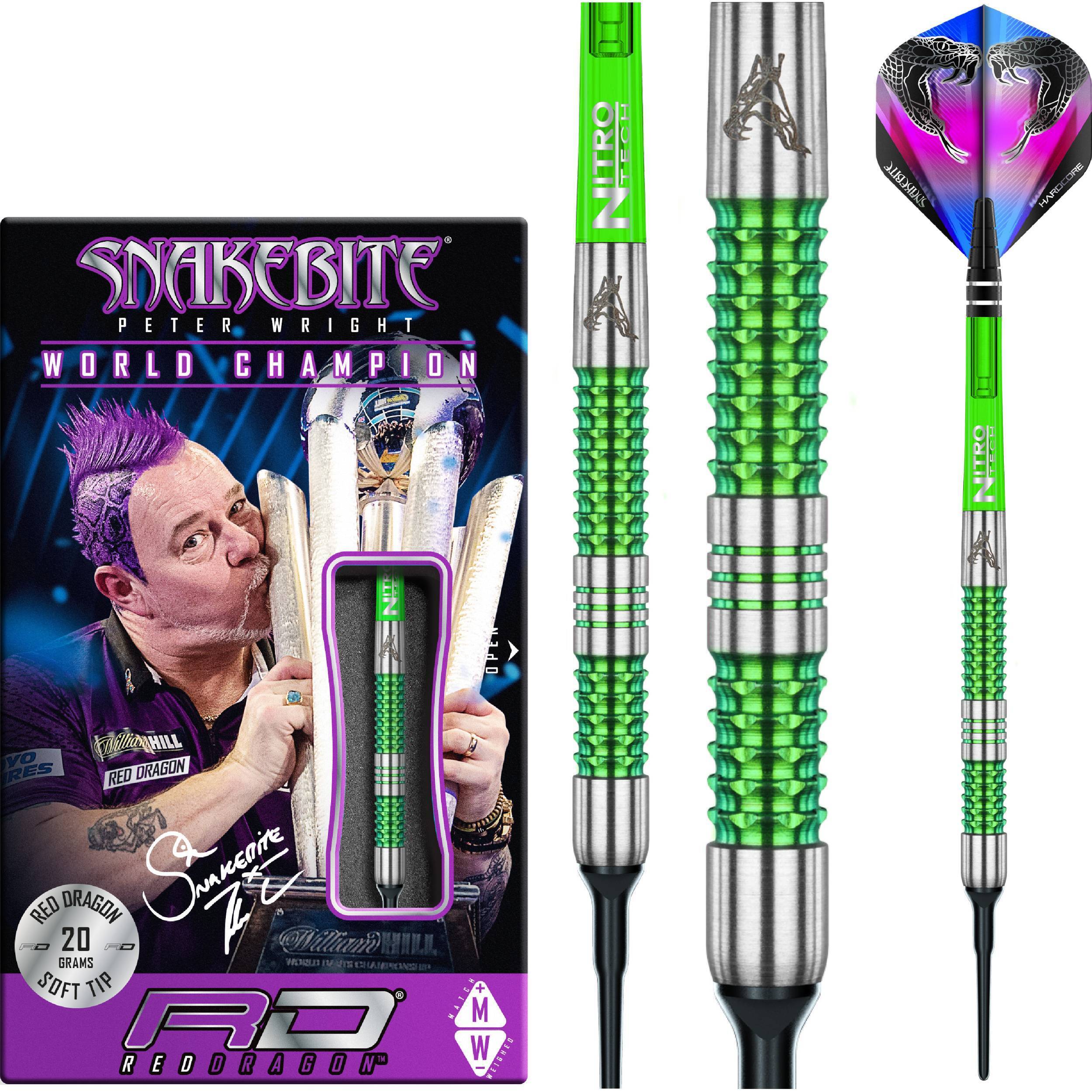 Red Dragon - Peter Wright - Mamba - Softdart