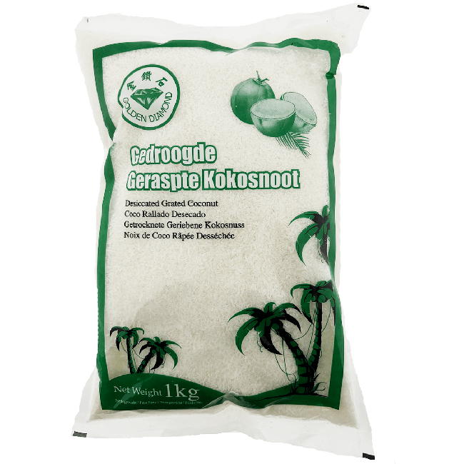 Golden Diamond Gedroogde Geraspte Kokosnoot 1kg