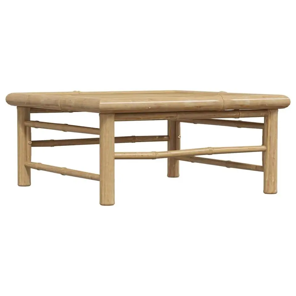 vidaXL - Tuintafel - Bruin - Bamboe