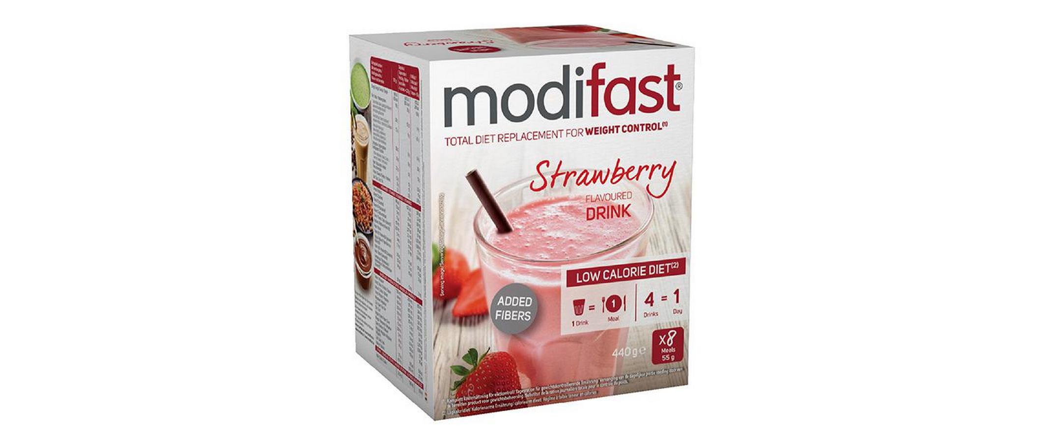 Drink Erdbeere 8 x 55 gDiätshake