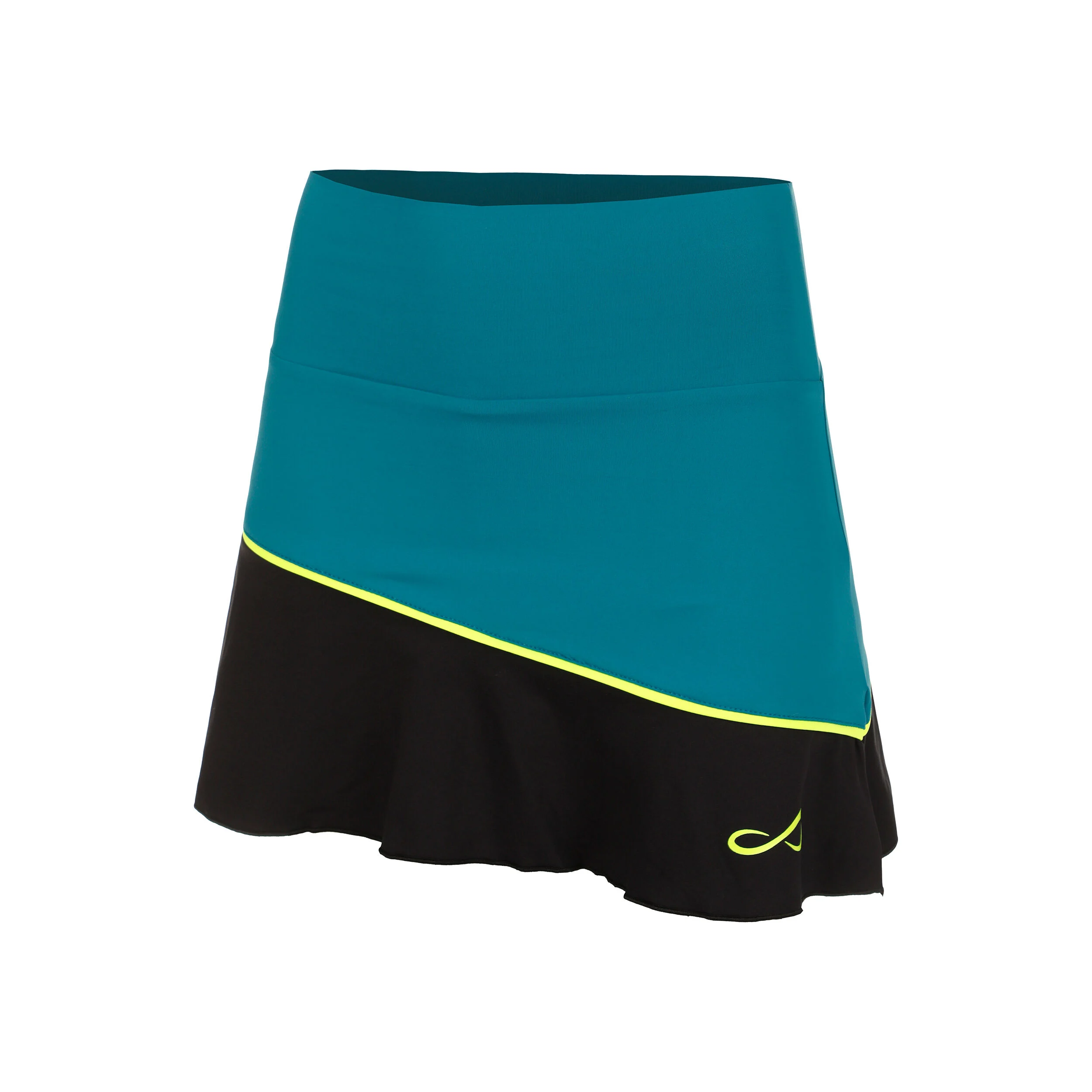 Endless Curve Jupe Femmes - Bleu Petrol