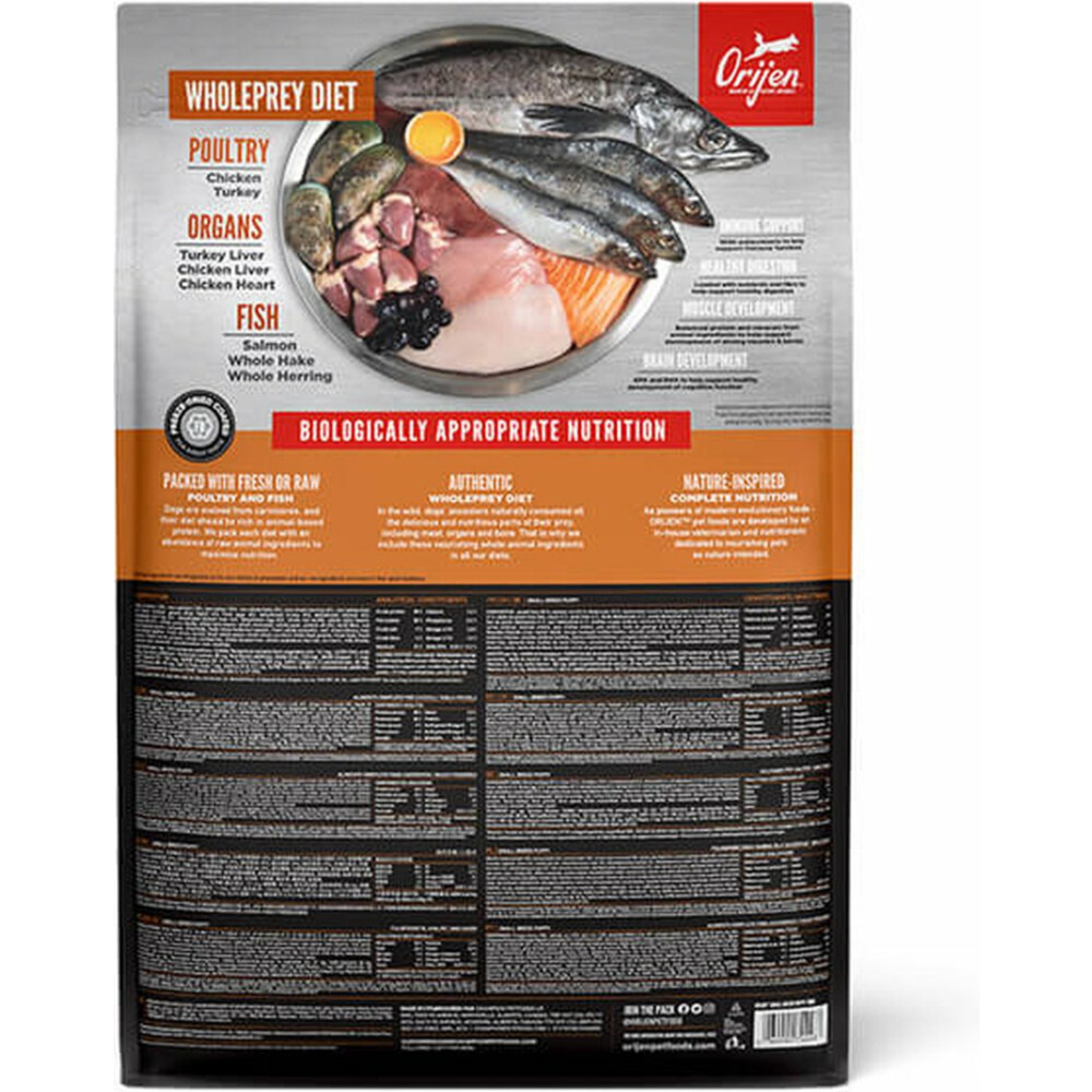 Orijen Whole Prey HondenvoerPuppy Small Breed4,5 kg