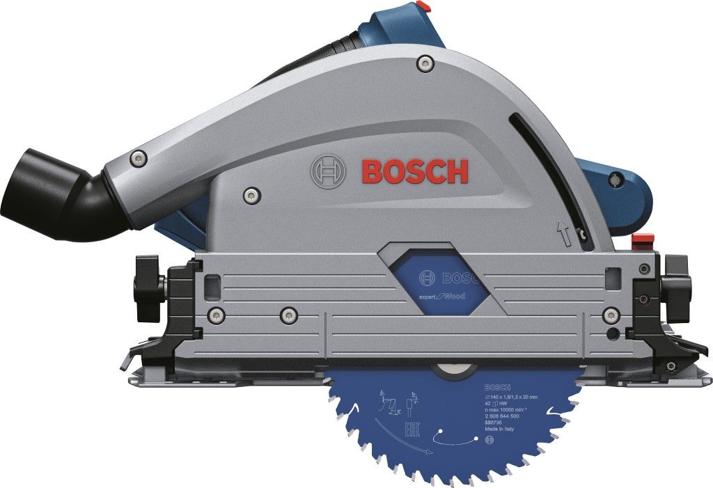 Bosch GKT 18V-52 GC Accu invalcirkelzaag body in L-Boxx - 0615990M0A