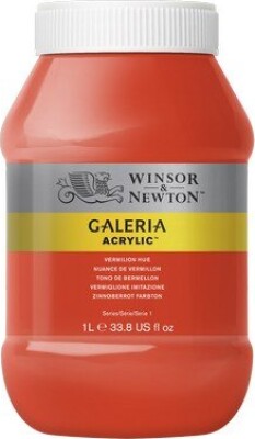 Winsor & Newton - Akrylmaling - Vermilion 1000 ML