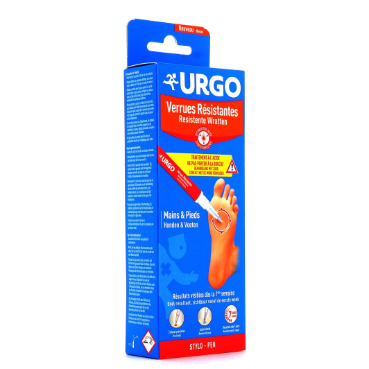 Urgo Stylo Verrues Résistantes Mains et Pieds