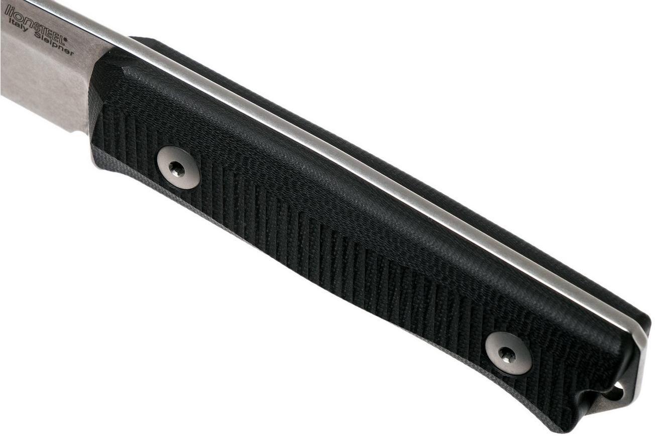 LionSteel B40 black G10 B40-BK bushcraftmes