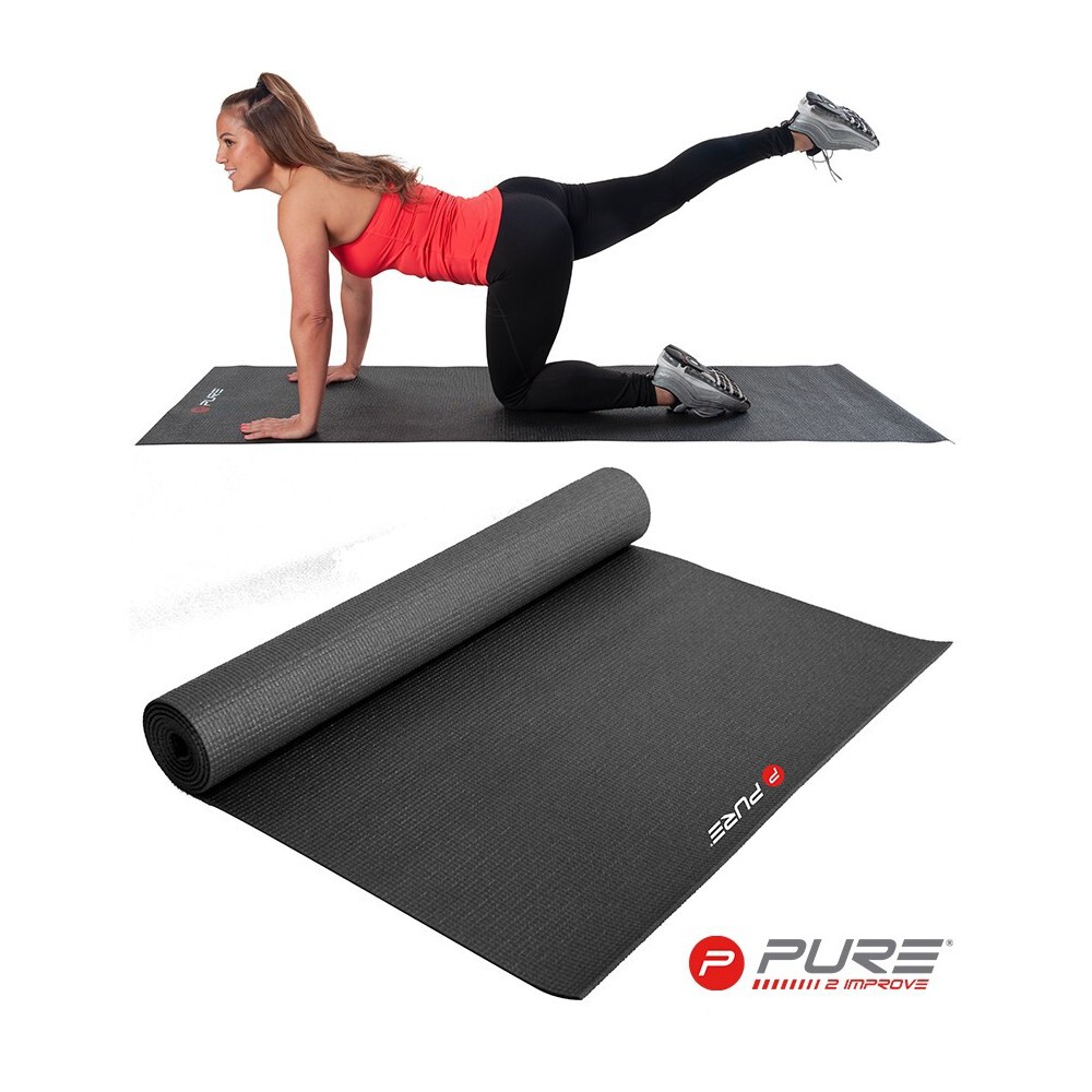 Tapete de ioga Pure2improve 172x61x0,4 cm
