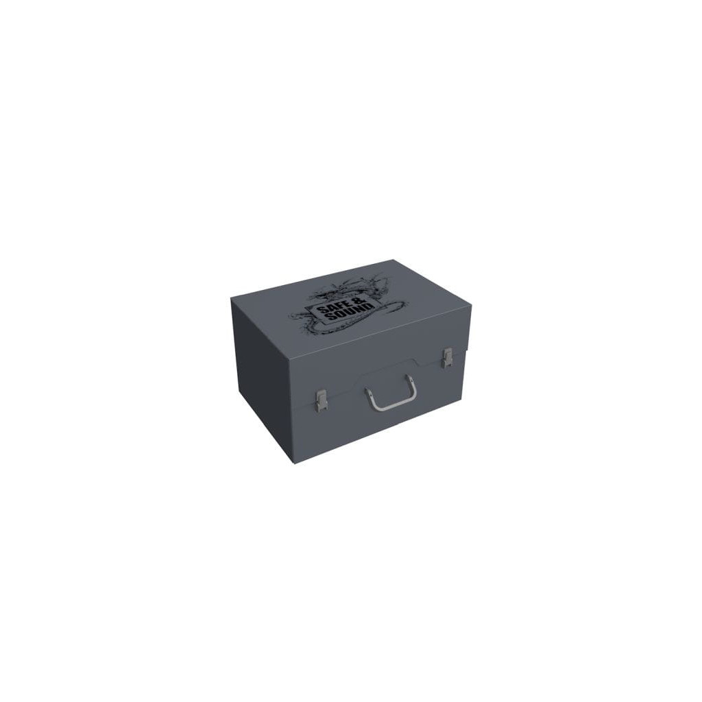 Rangement Safe & Sound - Boîte d'Armée pour 128 Figurines (Socles 40mm)