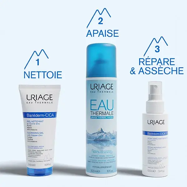 Uriage Bariéderm-Cica Gel de Limpeza Anti-Irritação para Pele Sensível 200ml