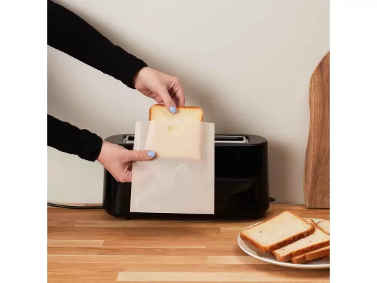 Lot de 2 Pochettes à Toaster 