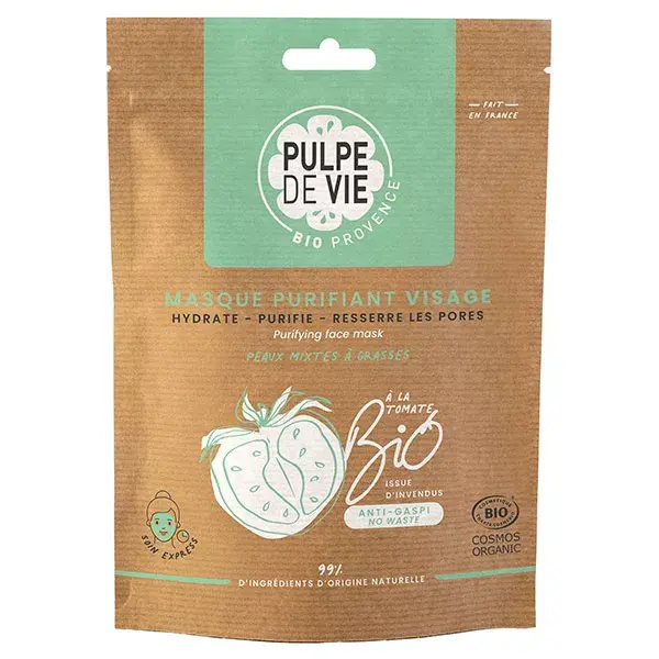 Máscara Facial Purificante Pulpe de Vie Pina Tomata 15ml
