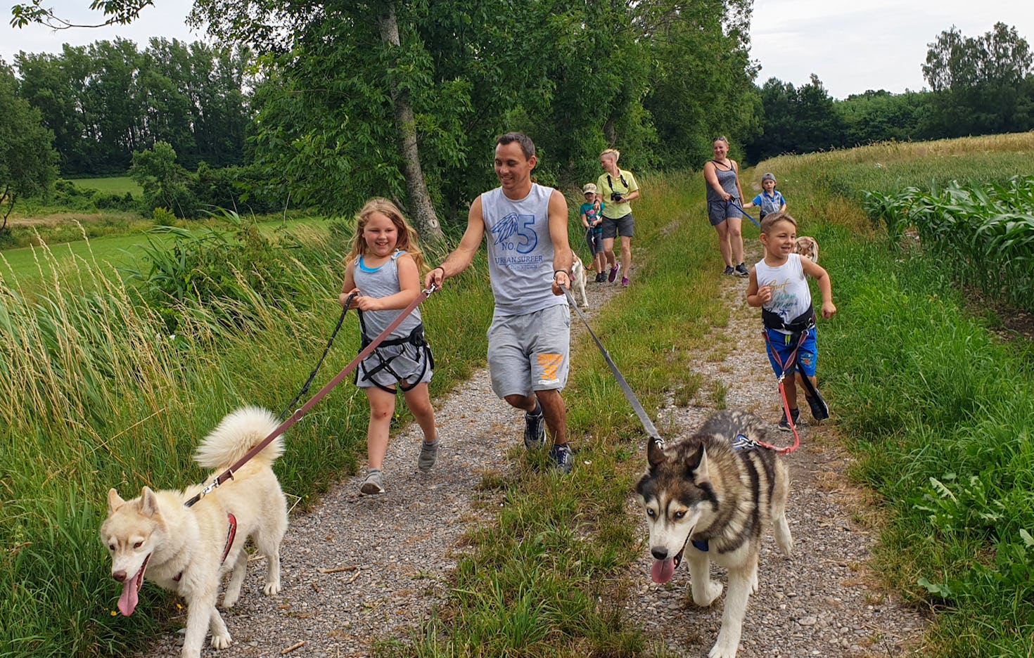 Husky Wanderung für 2 Wiedergeltingen