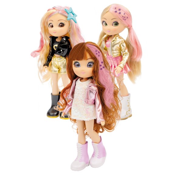 Poupée unique eyes 25 cm avec coiffure