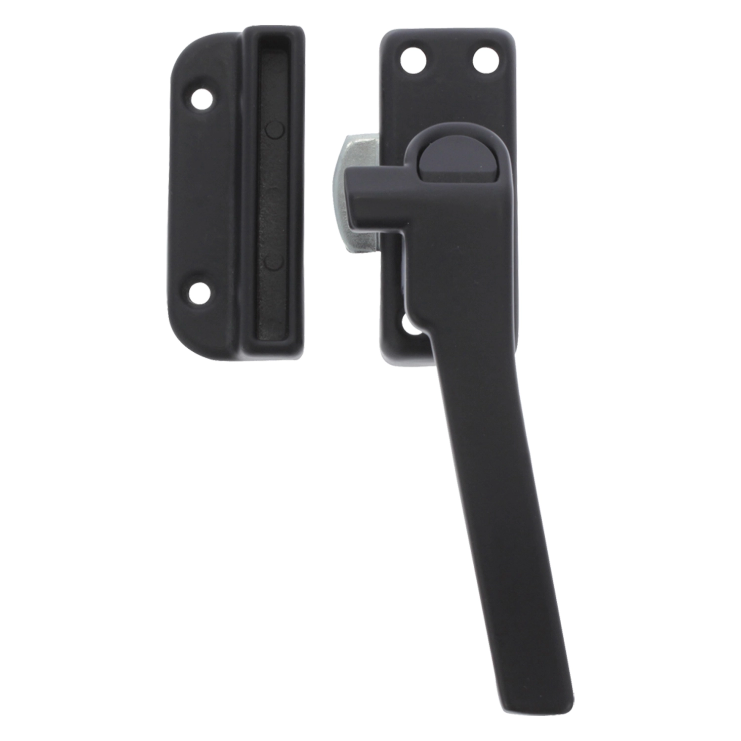 Starx 87.604.49 Raamsluiting met nok en knop - Rechts - Zwart