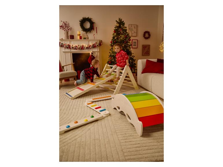 Houten evenwichtsbalk