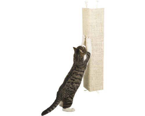 KERBL Kevin Sisal Krabplank, 80x28 cm, Beige, Hoekkrabplank