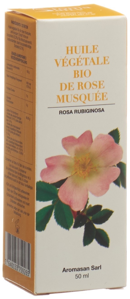 Aromasan Moschusrosenöl Öl Bio 50 ml