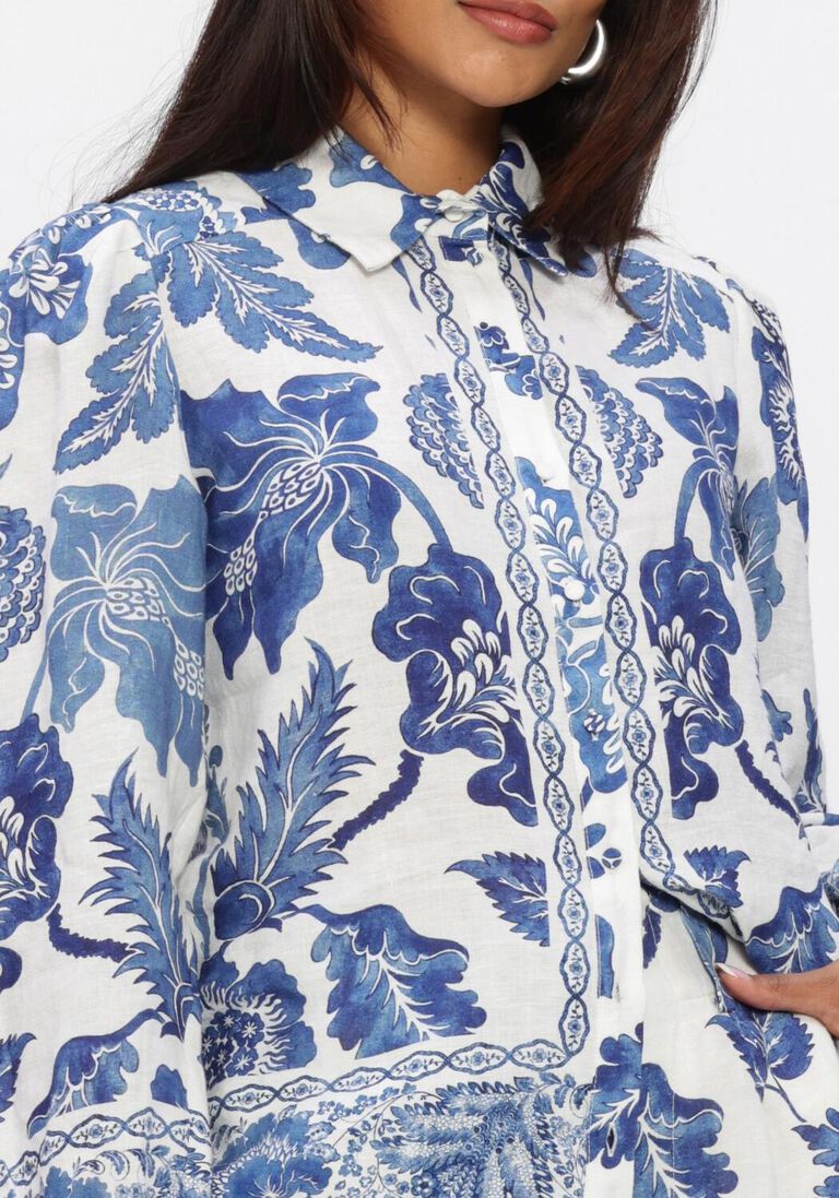 witte dea kudibal blouses slomadea ns-shirt with balloon sleeves