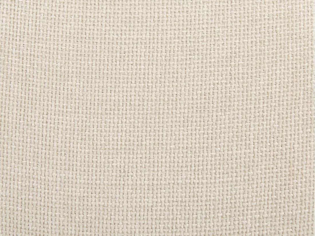 Canapé d'angle modulable dossier avance-recule en tissu texturé beige et terracotta APOLIU
