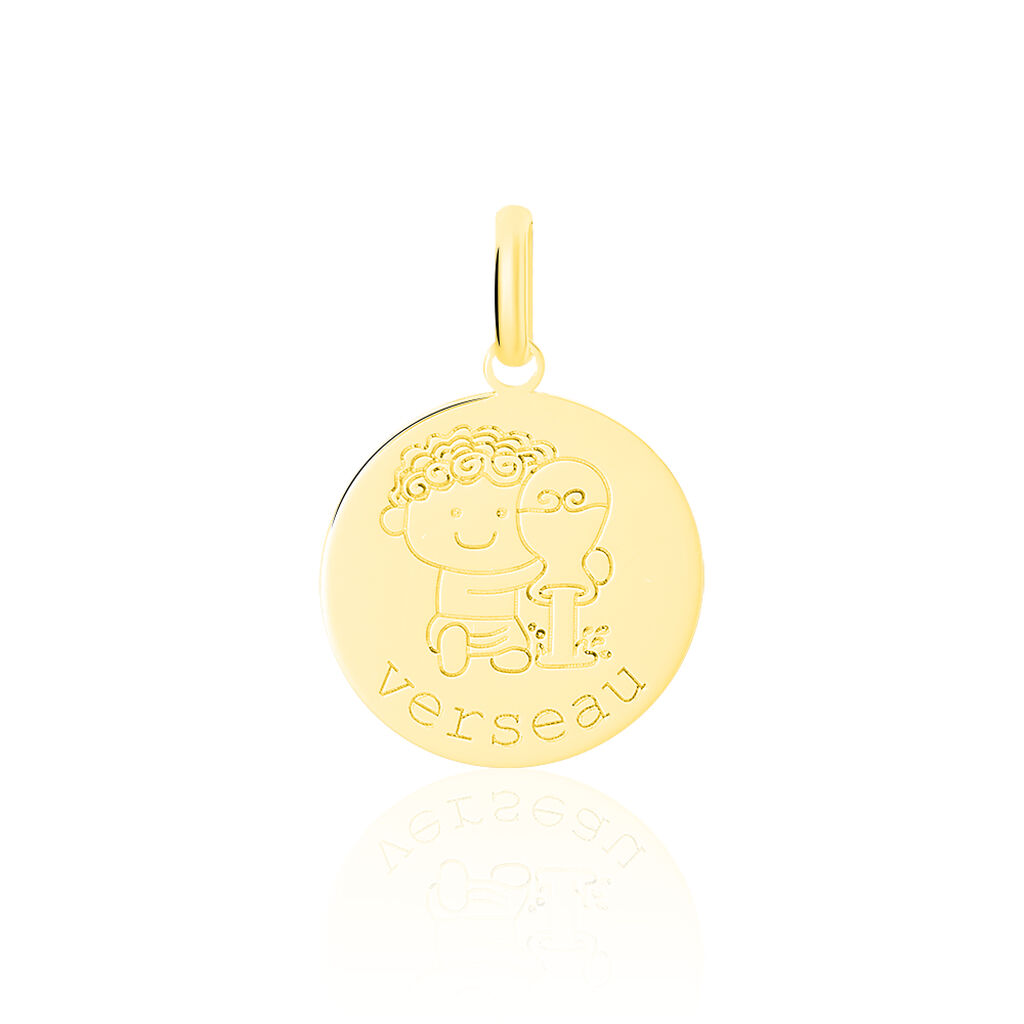 Pendentif Jannila Zodiaque Or Jaune