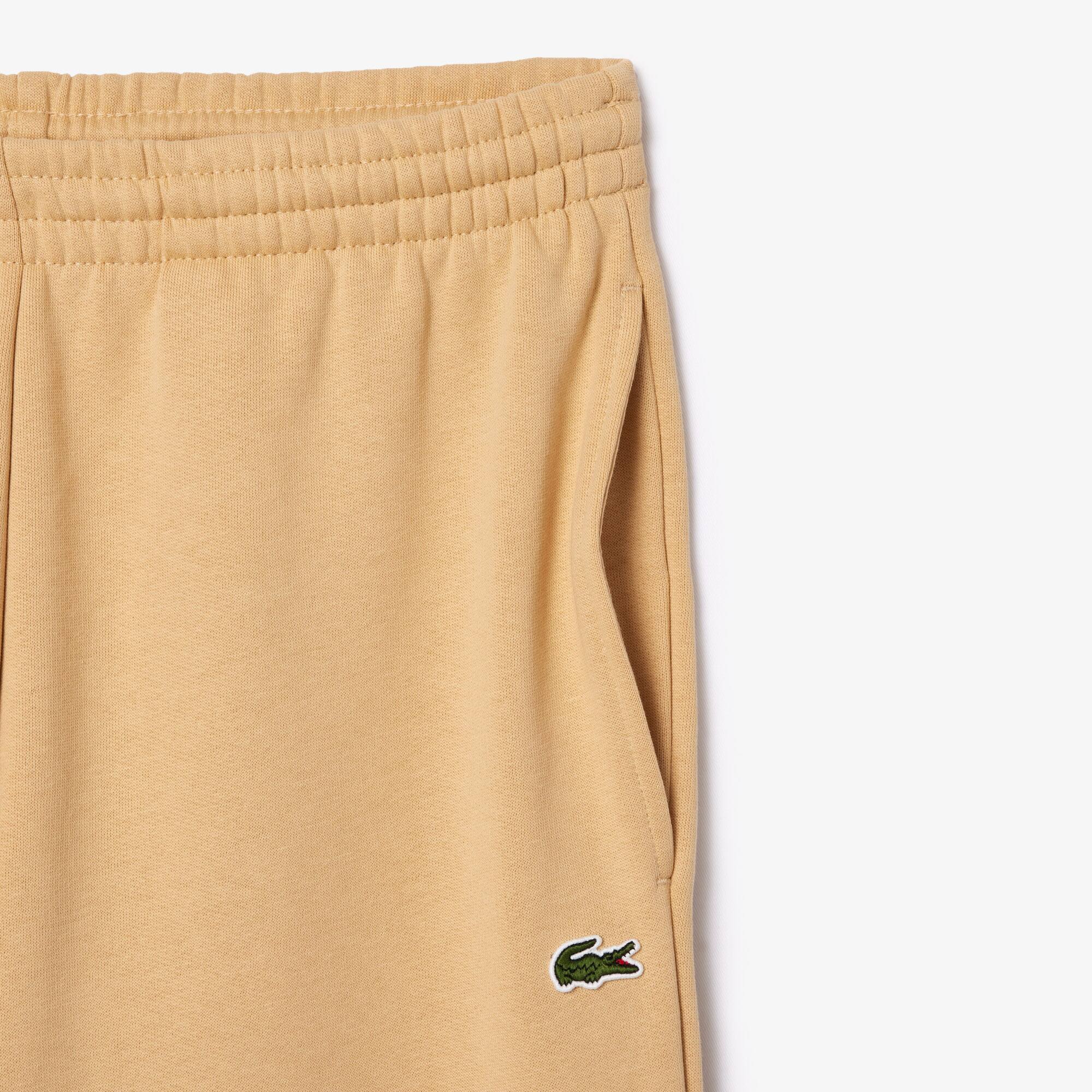 Herren LACOSTE Jogger Trainingshose aus Bio-Baumwollfleece Trainingshosen - Beige - Lacoste - Herren