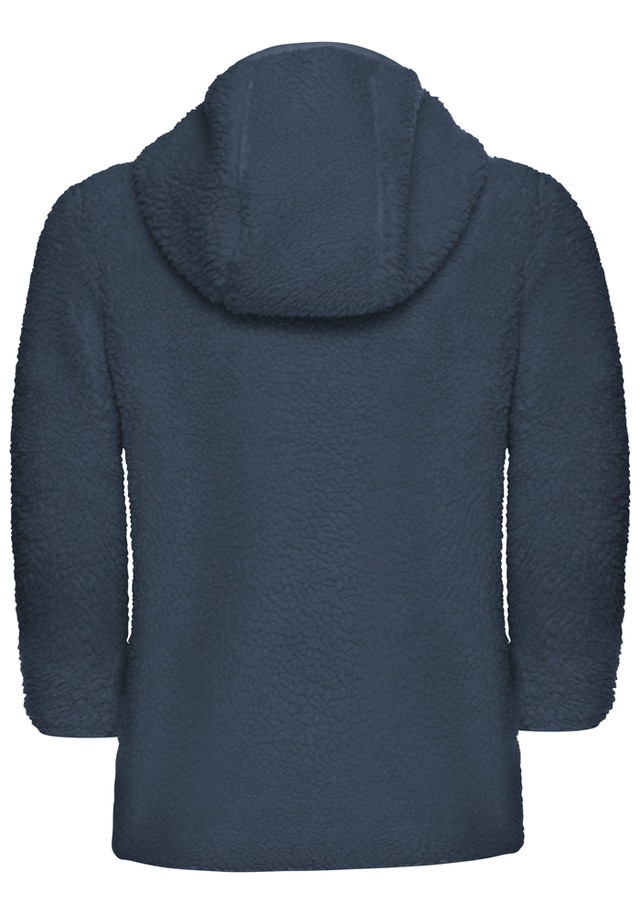 Jack Wolfskin Fleecejacke »ICE CURL HOOD JACKET K« mit Kapuze Wärmend, winddicht, Übergangsjacke für Kinder
