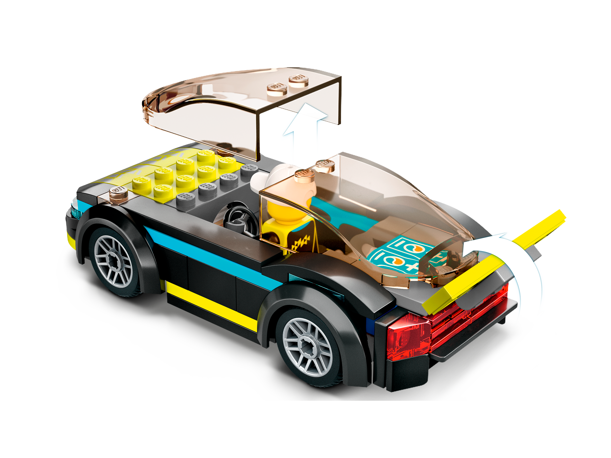 O carro esportivo elétrico 60383