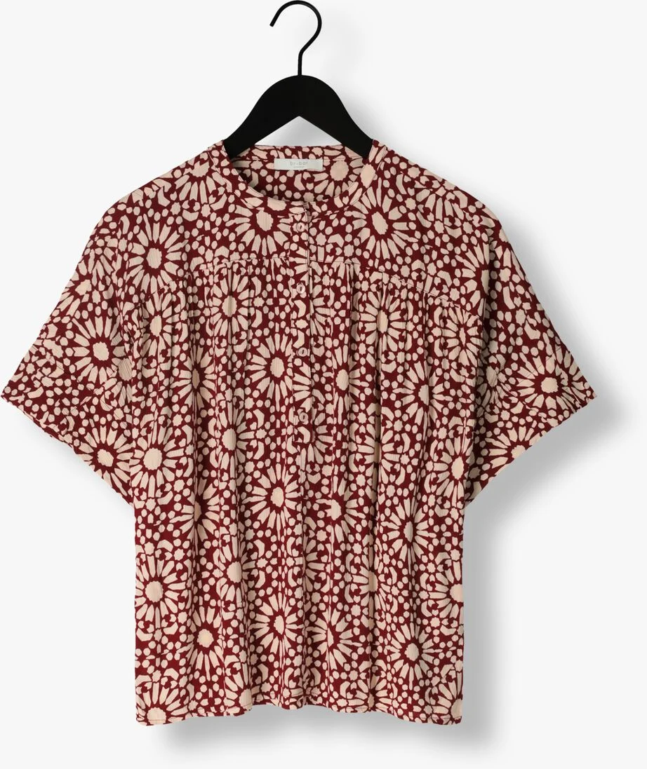 BY-BAR bordeaux by-bar top bo sunflower blouse
