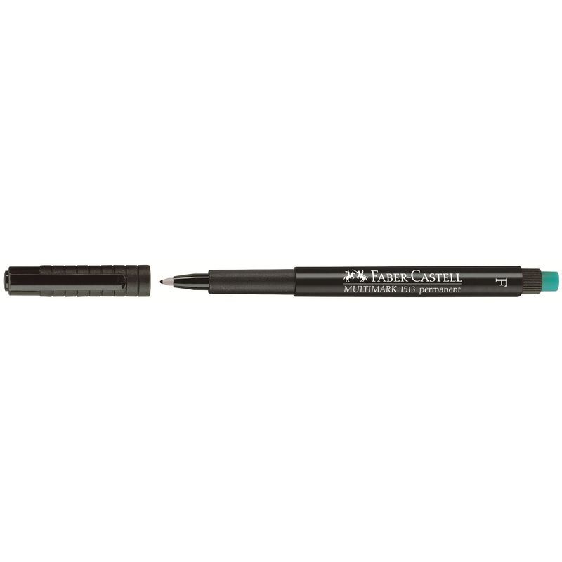 Faber-Castell Folienschreiber Multimark, permanent, F, schwarz