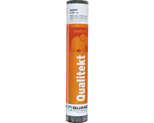Quandt Bitumen Dakvilt Qualitekt® R-333-8 geschuurd 10 x 1 m rol = 10 m²
