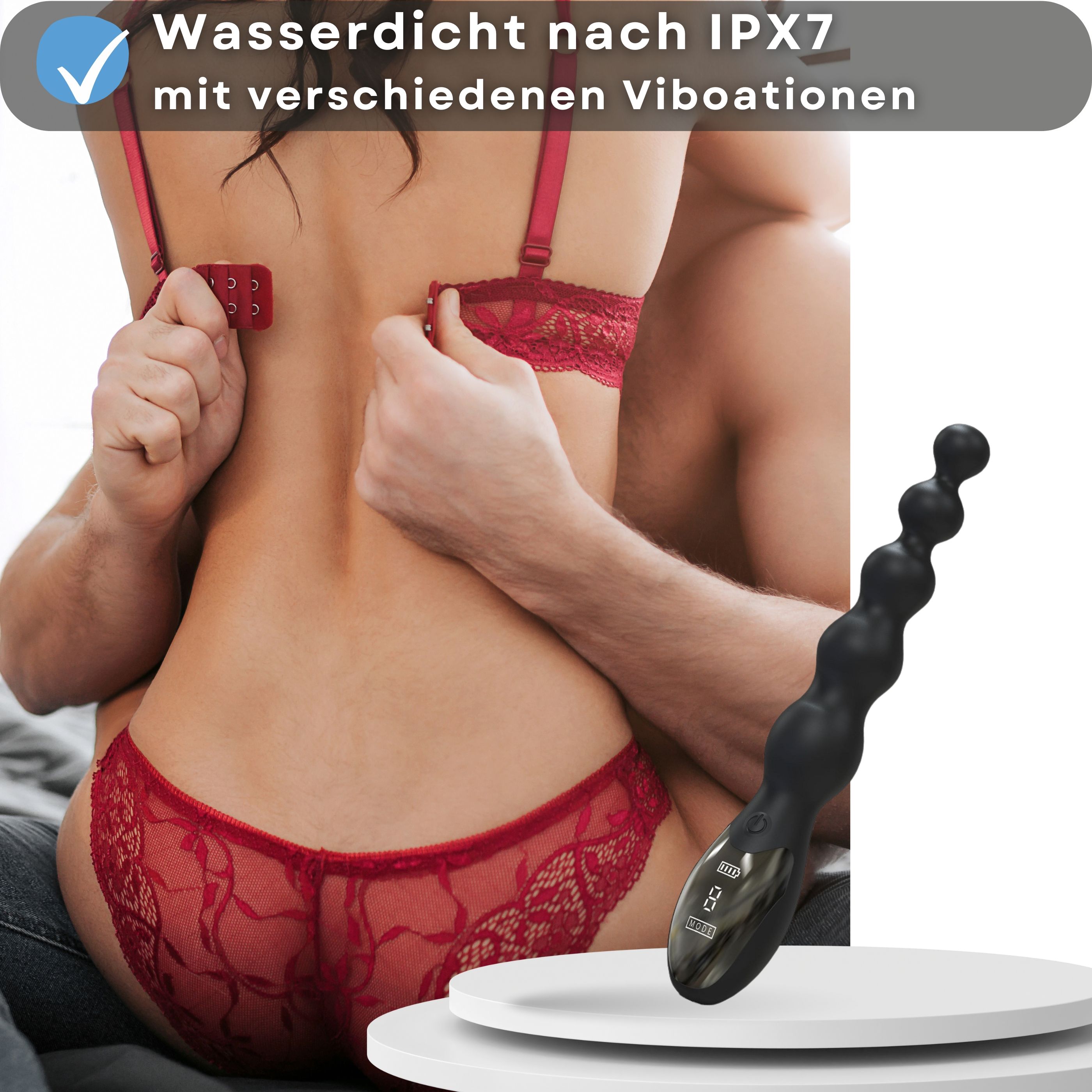 Lovelyness - Analvibrator mit Kugeln
