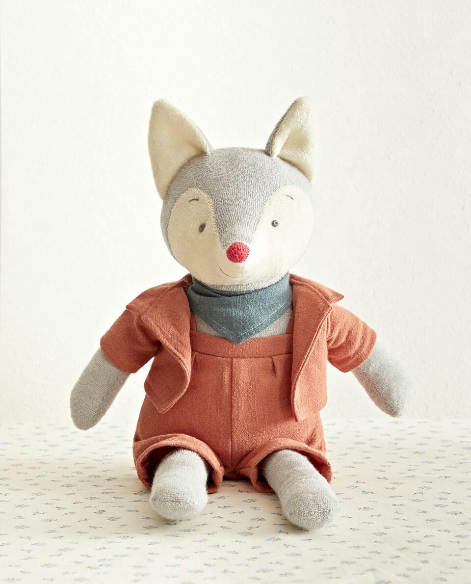 BRINQUEDO DE PELÚCIA DO LOBO MAU PARA CRIANÇAS