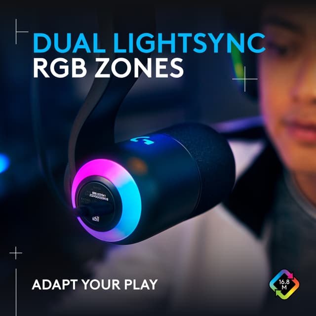 Logitech G Yeti GX mikrofon (sort)