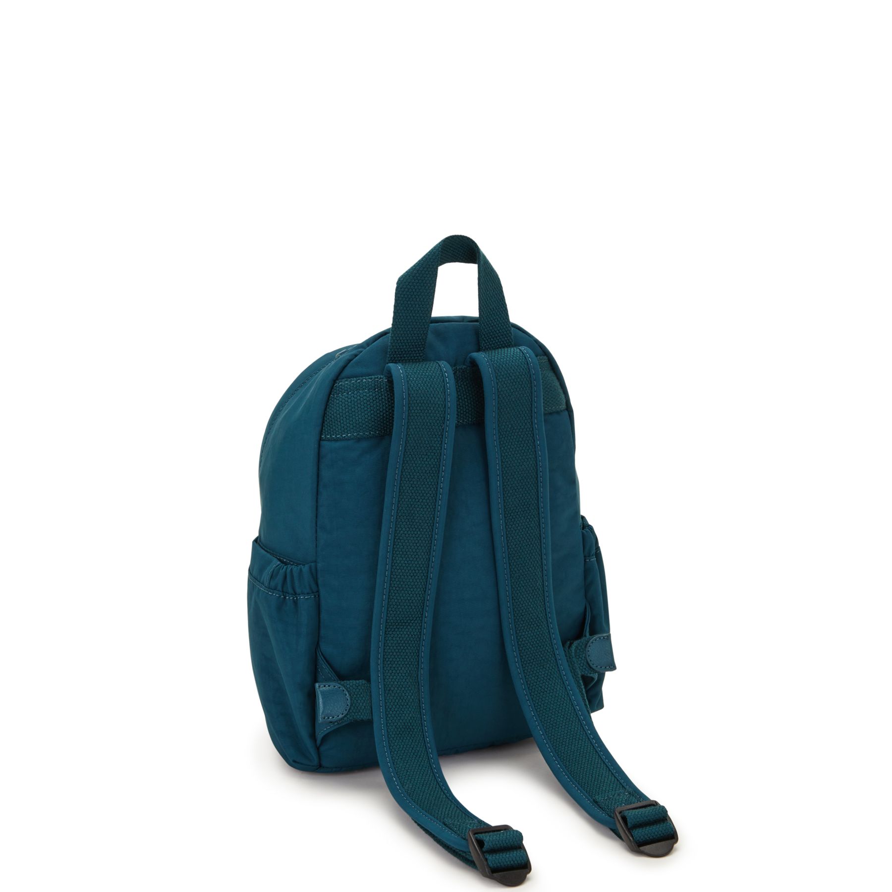 DELIA MINI Petit Sac à Dos avec Poche Frontale et Poignée Supérieure - Cosmic Emerald
