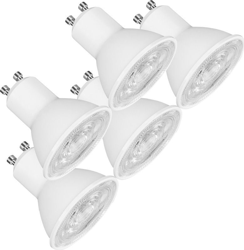 LED Lamp Spot GU10 - 3.6W - 345lm - Dimbaar - 4000K - 5 Stuks