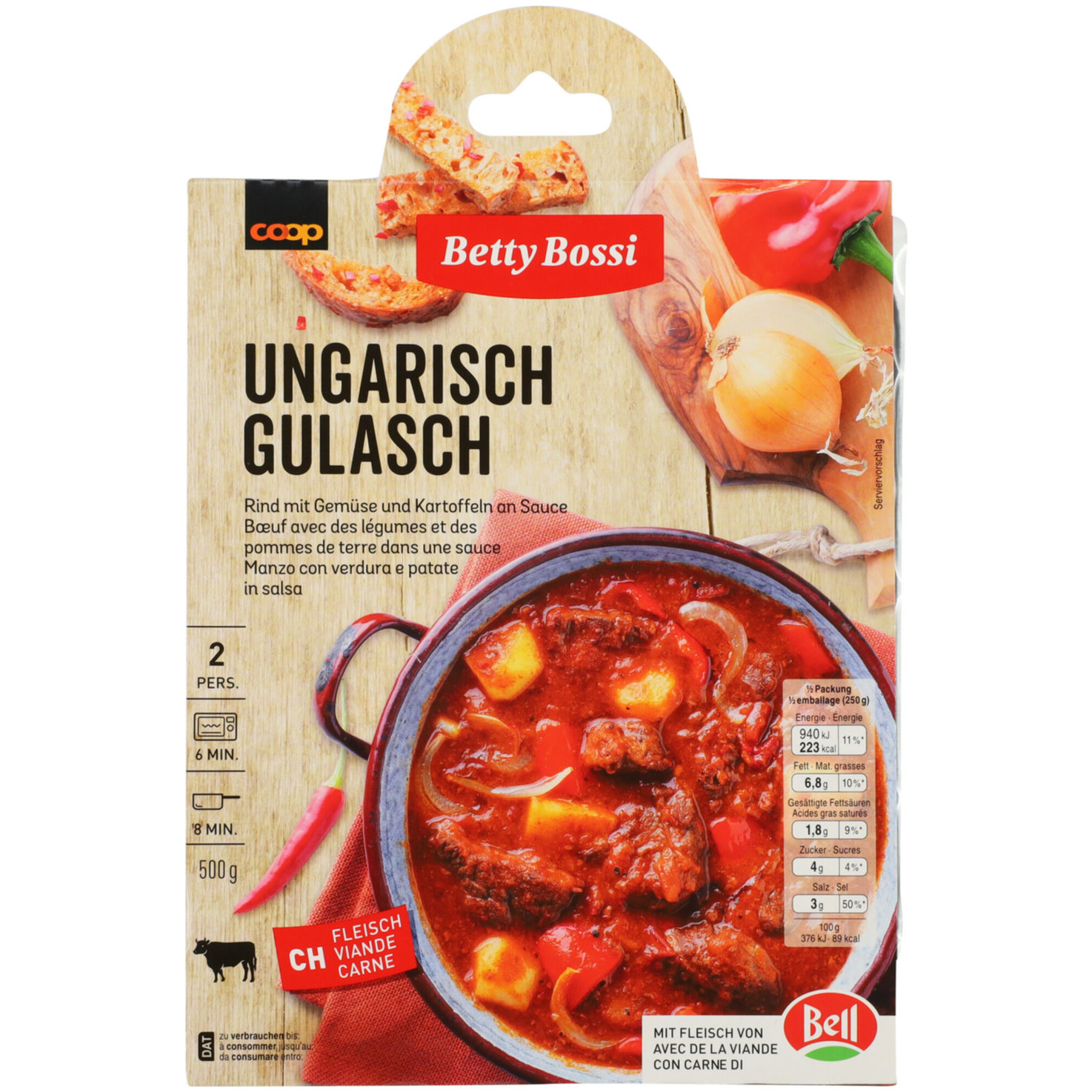 Betty Bossi Ungarisch Gulasch