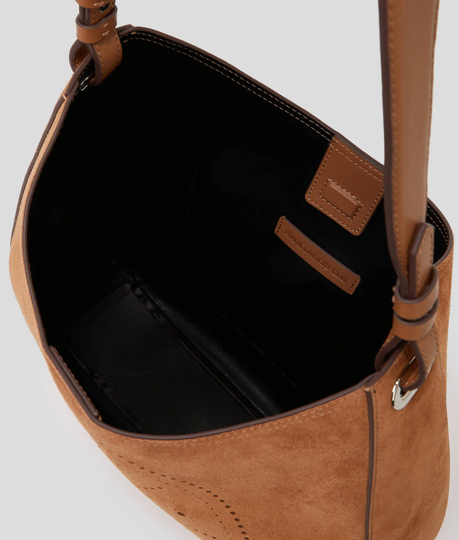 SAC BESACE EN DAIM K/CIRCLE - Terra
