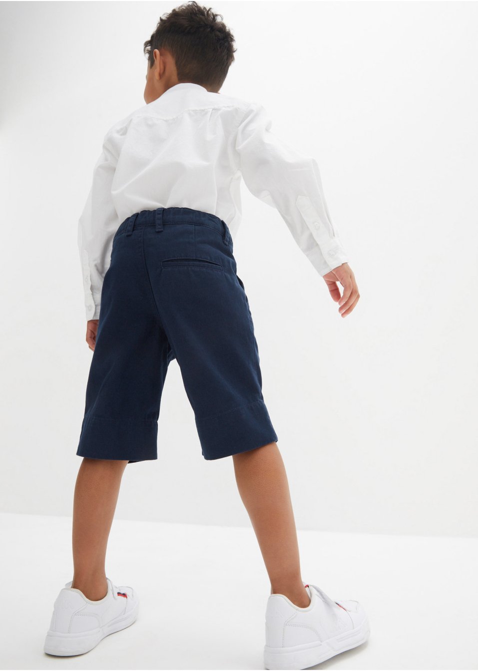 Ensemble festif bermuda, chemise et nœud papillon pour garçon (Ens. 3 pces.)